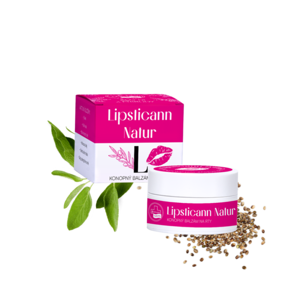 LIPSTICANN NATUR KONOPNÝ BALZÁM NA RTY SE VČELÍM VOSKEM